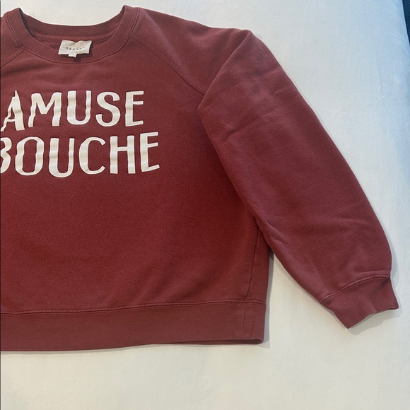 RARE Sezane Amuse Bouche Sweatshirt - Picture 6 of 9